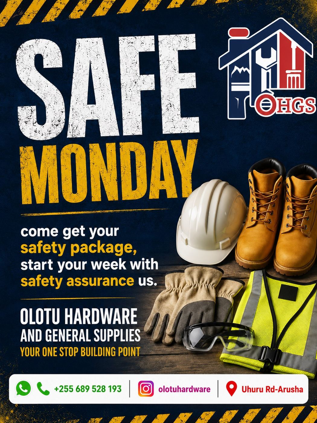 OHGS Safe Monday safety promotion