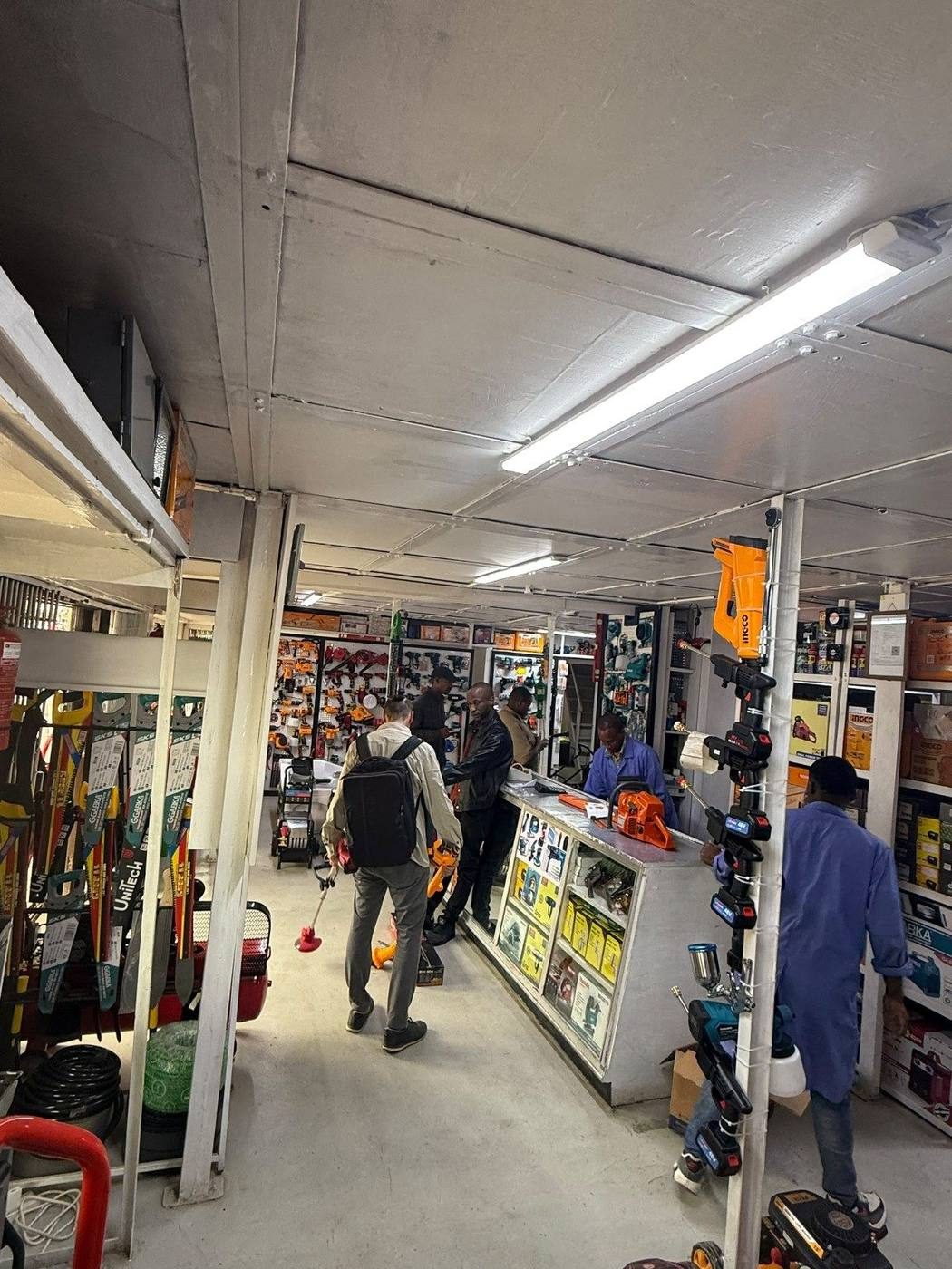OHGS showroom and customer service area